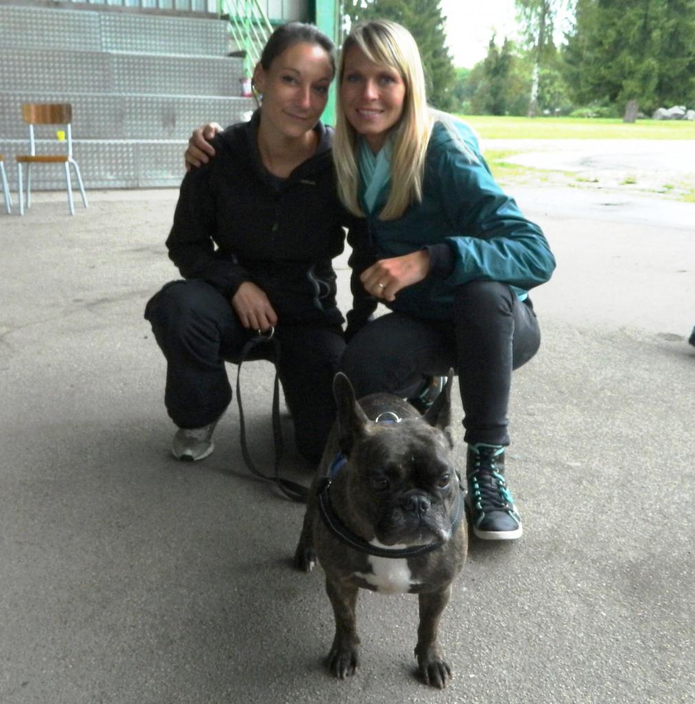 ELODIE AVEC AUDREY ET EYKA