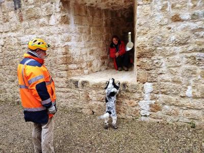 Manoeuvre cyno a la forteresse de chatel du 20 02 2022 102